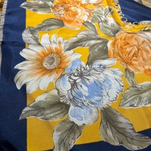 100% Silk Renoma Scarf Made in Italy